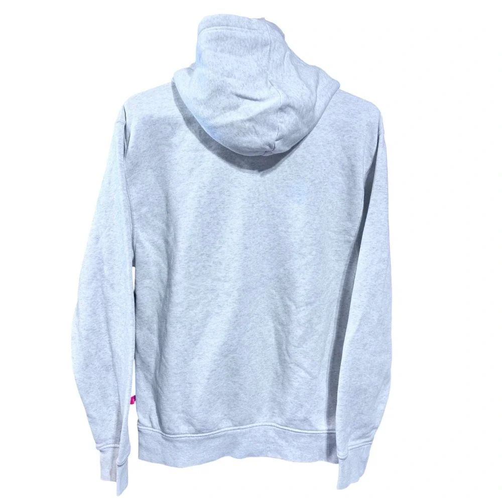 Jordan Zion Williamson Hoodie Mens Small Gray volt red‎ Graphic Sweatshirt
